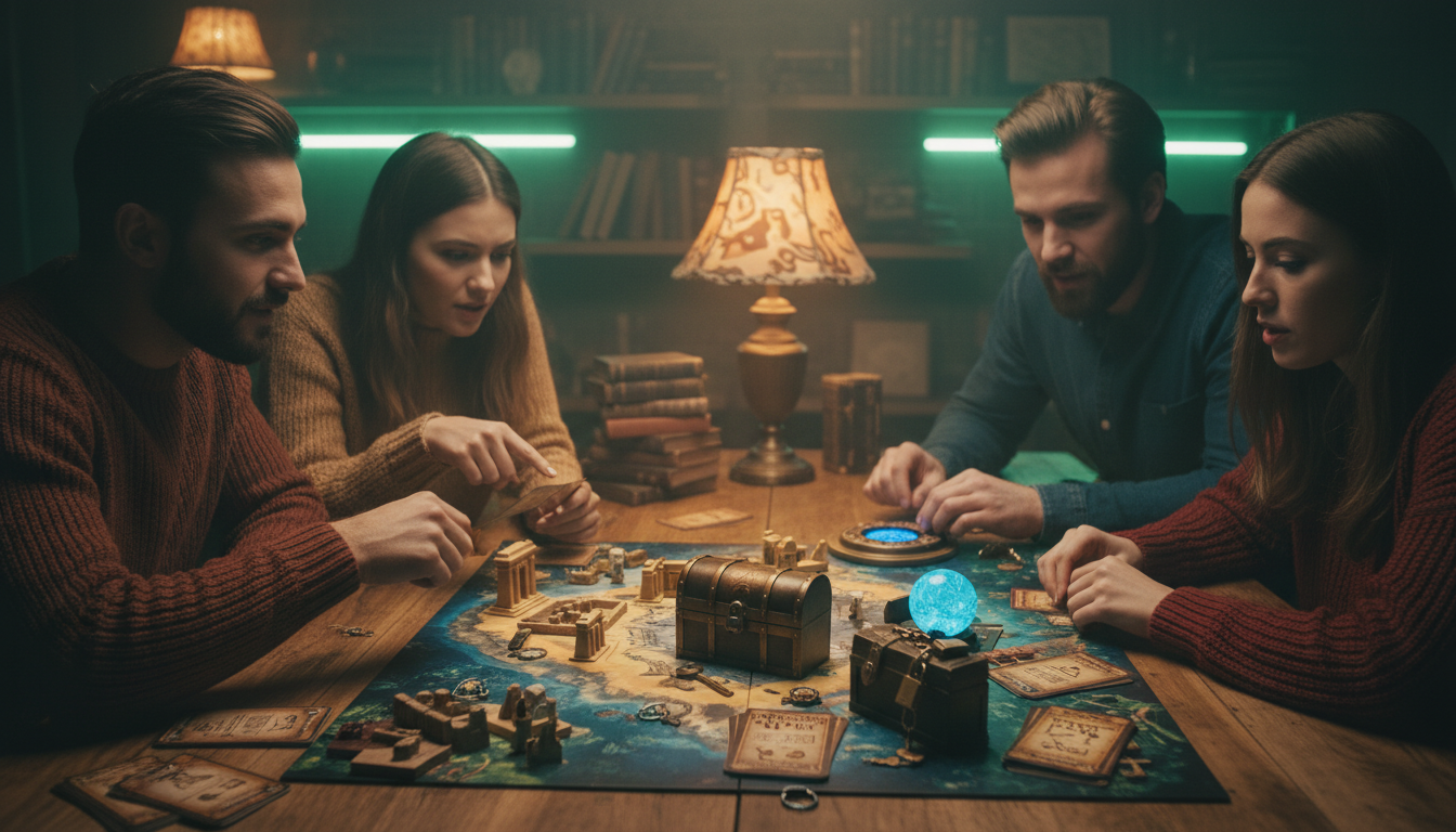 découvrez les meilleurs jeux de société d'escape game pour vivre des aventures captivantes et résoudre des énigmes passionnantes en famille ou entre amis.