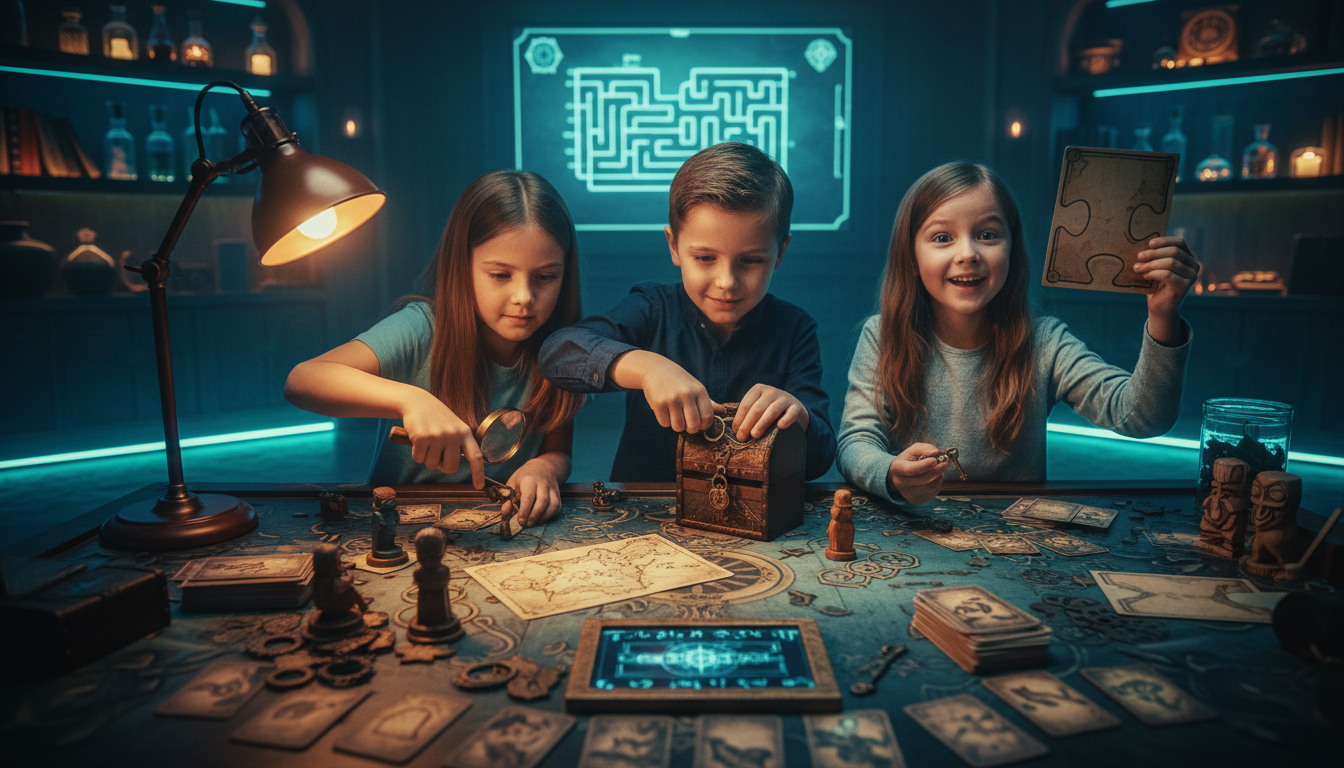 Megableu - AU Galop une saison sur cheval – Jeu de société pour enfants à partir de 7