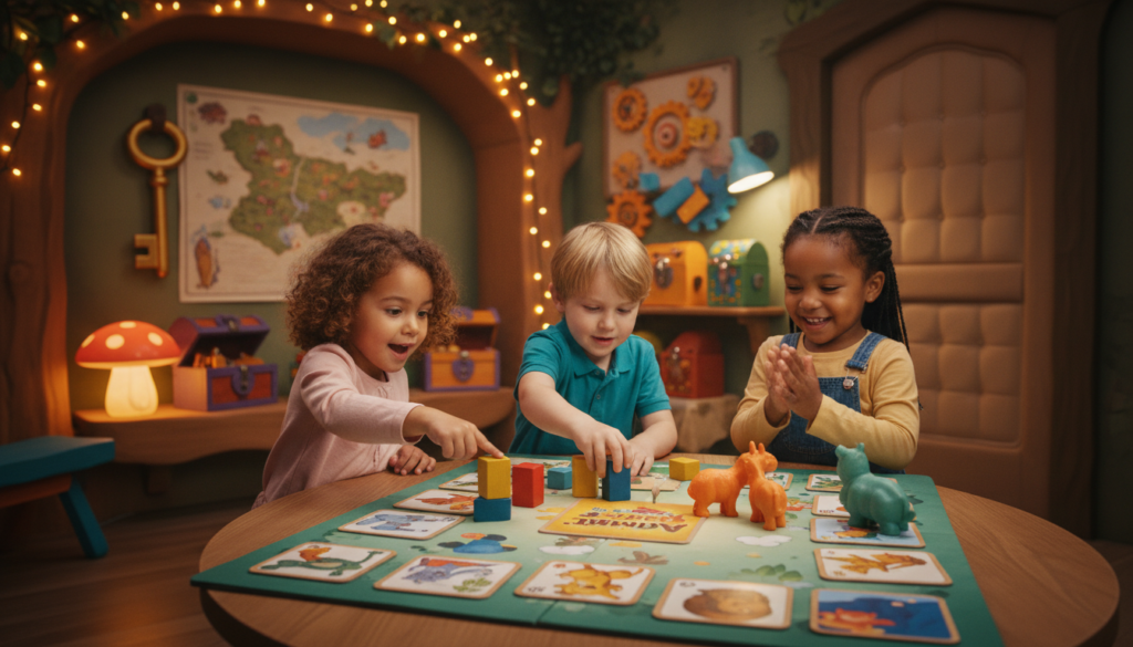 découvrez notre sélection des meilleurs jeux de société adaptés aux enfants de 3 ans, pour favoriser leur apprentissage et leur amusement en toute sécurité.