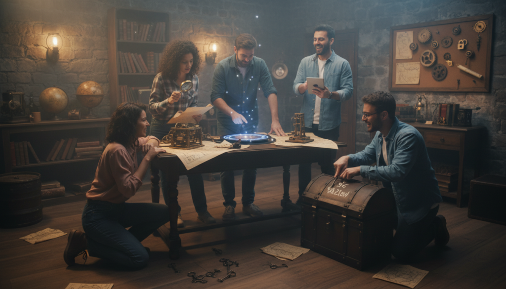 découvrez le nombre optimal de joueurs pour réussir un escape game et maximiser le plaisir et la coopération lors de cette aventure immersive.