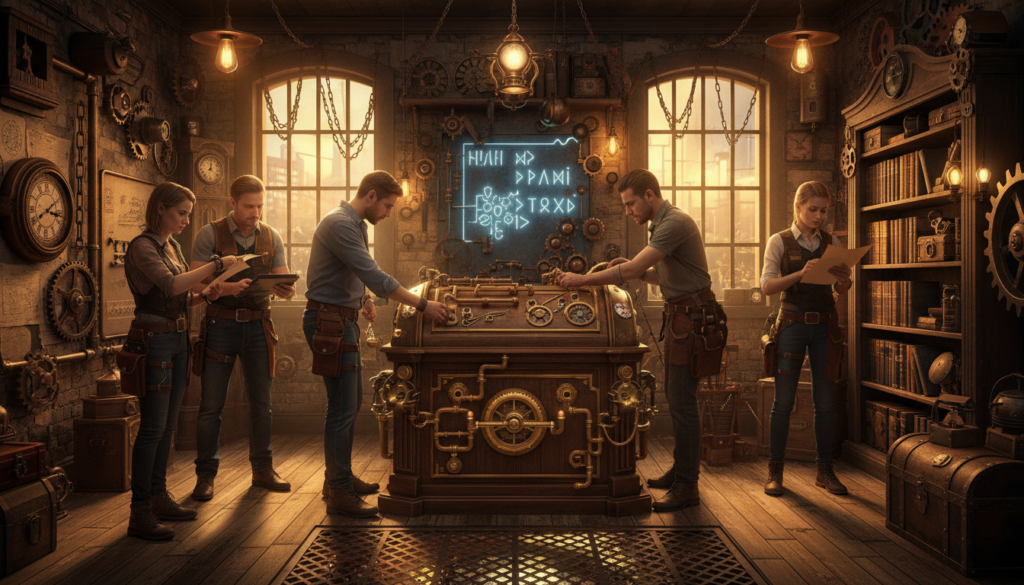 découvrez les secrets et les méthodes utilisées pour concevoir les énigmes captivantes d’un escape game, alliant créativité et logique pour une expérience immersive unique.