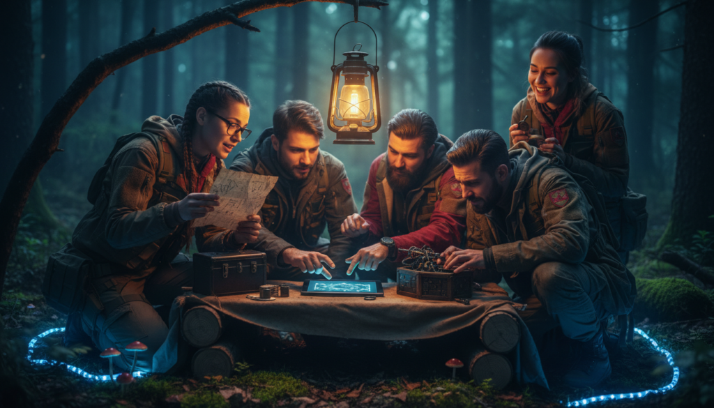 découvrez 'code 99 nuit dans la forêt', une expérience immersive unique qui vous plonge au cœur de la nature sauvage pour une aventure inoubliable sous les étoiles.